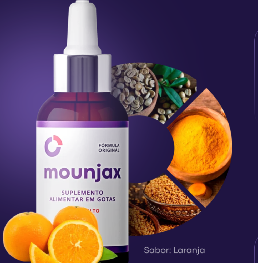 Mounjax - gotas e cápsulas para redução de apetite