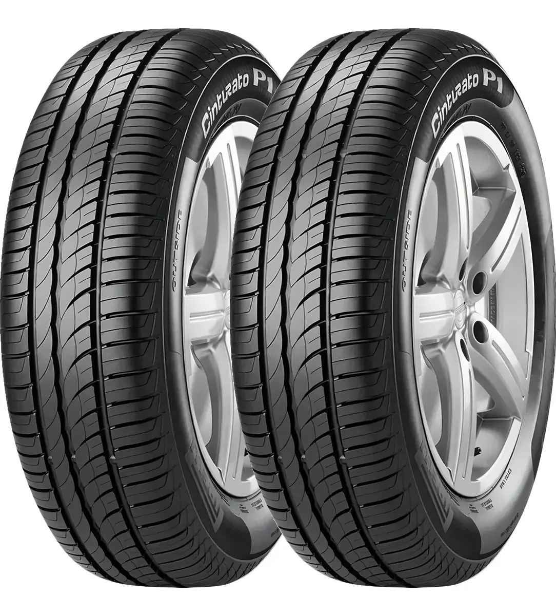 Melhores pneus aro 14 Kit 2 Pneus Pirelli Cinturato P1