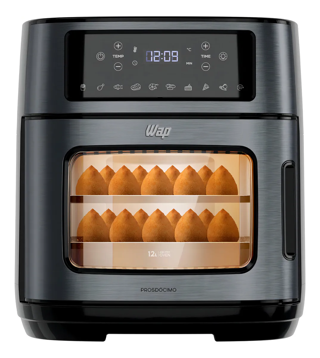 melhor air fryer WAP WAOD2 Black Inox