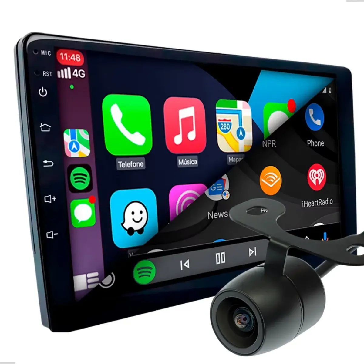 Melhor central multimídia universal android 13 com tela de 9 polegadas