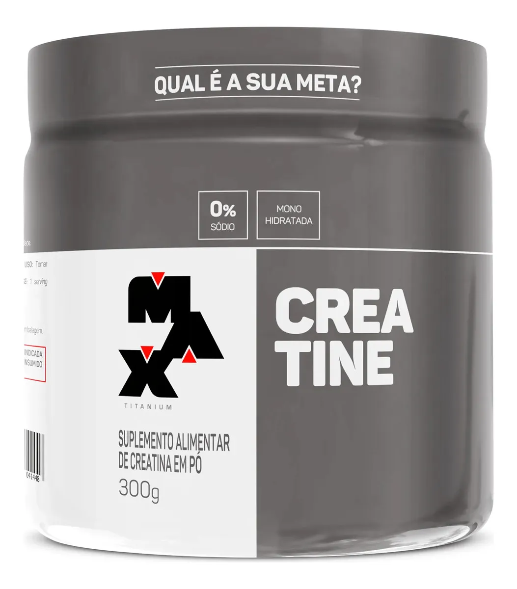 Melhor creatina max titanium 300g alta pureza