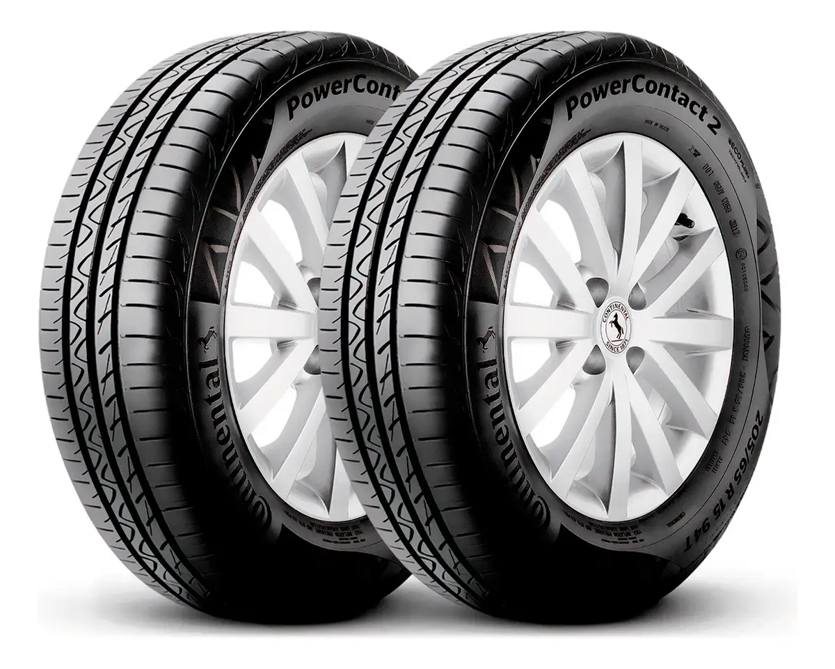 Melhores pneus aro 14 Kit 2 Continental PowerContact 2 175/65