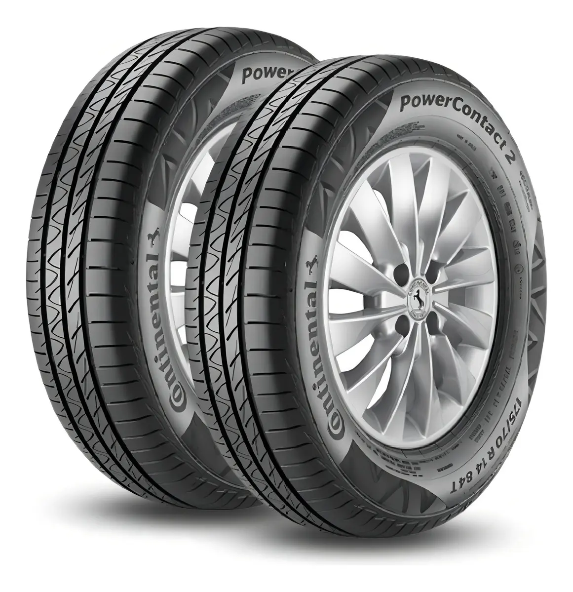 Melhores pneus aro 14 Kit 2 Continental PowerContact 2 175/70